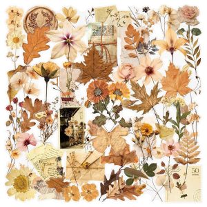 Travel and autumn stickers featuring warm fall colours, leaves, cafés, luggage, and cosy travel illustrations.
